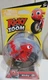 NIP Tomy Ricky Zoom Ricky Free-Standing Motor Bike Figure Motorcycle Toy Red