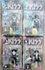 1997 McFarlane KISS Ultra Action Figures Full Set of 4 w/ Gold Model Records New