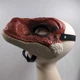 Jurassic World Velociraptor Mask TIGER Raptor Dinosaur Rare Park Costume EUC