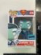 Funko POP! Superman (Blue) #419 2021 NYCC (Official Con Sticker) +PROTECTOR D1