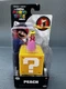 Jakks Pacific Super Mario Bros Movie Peach 1.25" Figure & Question Block NEW