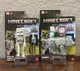 Lot of 2 Mattel Minecraft Movie Dennis & Skeleton 4" Bow & Arrow - NEW