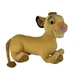 Disney Jumbo Simba Lion King Stuffed Plush 18 Inches Yellow Hasbro Year 2002