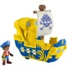 Fisher-Price Nickelodeon Santiago of the Seas Santiago & El Bravo Pirate Ship