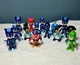 PJ Masks Action Figures 14 Toy Lot Owlette Gekko Catboy Romeo Disney Junior