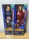 Marvel Iron Man and Captain America Avengers Infinity War Titan Hero Series 12"
