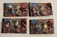 ALL CAPCOM VS ALL SNK Figure Mascot Keychain Charms Lot 4 Differ BANPRESTO JAPAN