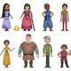 DISNEY  Wish The Teens Pack 8 Posable Mini Dolls Star Figures MATTEL~ FREE SHIP