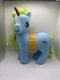 GI GO Wonder Pony -Fakie MLP SML-16-B1 JUMBO 9" Blue Unicorn w/Rainbow CUTE!