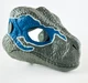 Blue Raptor Jurassic World Velociraptor Dinosaur Dino Mask Hinged Moving Jaw