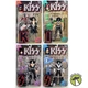 Set of 4 KISS Action Figures Gene, Peter, Paul, and Ace McFarlane Toys NRFP