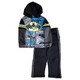 DC Comics Boys Long Sleeve Batman Hoodie T-Shirt & Jogger Pants Set Outfit 6