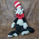 The Cat in the Hat Manhattan Toys 18" Dr Seuss Plush Fuzzy Stuffed Beanbag 2001