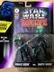 Star Wars action figures Prince Xizor vs Darth Vader 1996 with comic book MOC