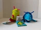 Disney Store Pixar Bug's Life Bean Bag Beanie Plush Heimlick 9" & Dim 7"