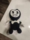 BENDY Ink Machine Plush 8" PhatMojo 2017 Black Meatly Toy Bean Bag