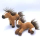 Dreamworks Spirit Riding Free 2018 The Horse 7" Plush Brown Stuffed Lot of 2 EUC