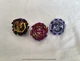 Takara Tomy 3 Beyblades, Big Bang Yenisis, Poison Dragon And Venom Diablos