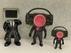 Skibidi Toilet Mystery Collector Figures Lot Of 3