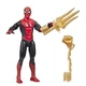Spider-Man Marvel 6-Inch Upgraded Black & Red Suit Action Figure with Mystery...