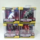 JADA METALFIGS Godzilla x Kong The New Empire Die-Cast Key Chains - Set of 4