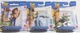 Set of 3 Disney/Pixar Toy Story 4 Mini Figurines Woody, Bo Peep + Buzz Lightyear