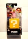 Super Mario Bros. Peach 1⅝" Figure Illumination w/ 2" Cube Movie 2023 Jakks NEW