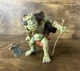 2002 Papo Green Orc Waghar Medieval Mythical Figure 38905 Retired