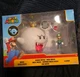 Nintendo Super Mario King Boo Luigi Action Figure Set 3-Pack, Glow in Dark Boo