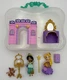 Disney Princess Little Kingdom Jasmine Rapunzel Snap Ins Aladdin Polly Case, Lot