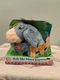 WINNIE THE POOH ASK ME MORE EEYORE VINTAGE PLUSH ANIMAL FISHER PRICE IN BOX 
