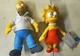 Jakks Pacific The Simpsons 10" Plush 2024 - Lisa 17549 & Homer 17546