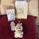 POP MART Labubu Pin For Love Letter &ldquo;F &ldquo; Plush Pendant