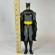 DC Comics Batman Action Figure 12" Mattel 2014 Grey Suit Yellow Belt CDM63