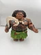 Disney Moana Maui Talking Singing Doll 16" Action Figure Toy W/ Hook. Works
