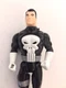 Punisher Marvel Super Heroes Action Figure Cap Firing Weapons 1990 Toy Biz