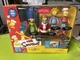 The SIMPSONS Christmas Box Set ACTION FIGURES Homer Santa TRU Bart PLAYMATES USA