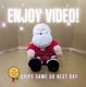 Vintage Dan Dee Musical Christmas Santa &ndash; Jingle Bells Light-Up Plush &ndash; Works