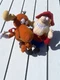 2000 Rocky and Bullwinkle 9" CVS Stuffins Dudley Do Right & Bullwinkle lot Of 2