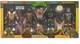 Tmnt Teenage Mutant Ninja Turtles Cartoon Punk Turtles 4-pack NECA Live