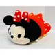 Disney Store Minnie Mouse Tsum Tsum Medium Plush Red Polka Dot 10" Toy 04128