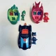 PJ Masks Toy Deluxe Vehicles Blast Race Car Owlette Figures Gekko Catboy
