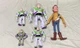 Disney Pixar Toy Story Lot Buzz Lightyear Woody Figures Mixed Sizes Mattel