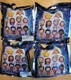 4 Packs Lot Disney Wish Figure 3D Bag Clips Mystery Surprise Chance Collectors