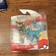 Jazwares Pok&eacute;mon Articulated Battle Figure Set Litleo Mankey Vaporeon