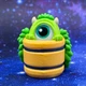 Disney Doorables In Full Bloom Figure - Mike Wazowski (Common) - New Open Pack