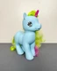 GI GO Wonder Pony -Fakie MLP SML-16-B1 JUMBO 9" Blue Unicorn w/Rainbow