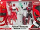 Power Rangers Lightning Lost Galaxy Red Ranger & In Space Psycho Red Ranger