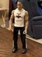 2001 RARE WWE The Rock R3 Tech Wrestling Action Figure Jakks WWF White Shirt