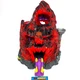 Vtg Mighty Max TRAPPED IN SKULL MOUNTAIN original 1991 Bluebird red playset B